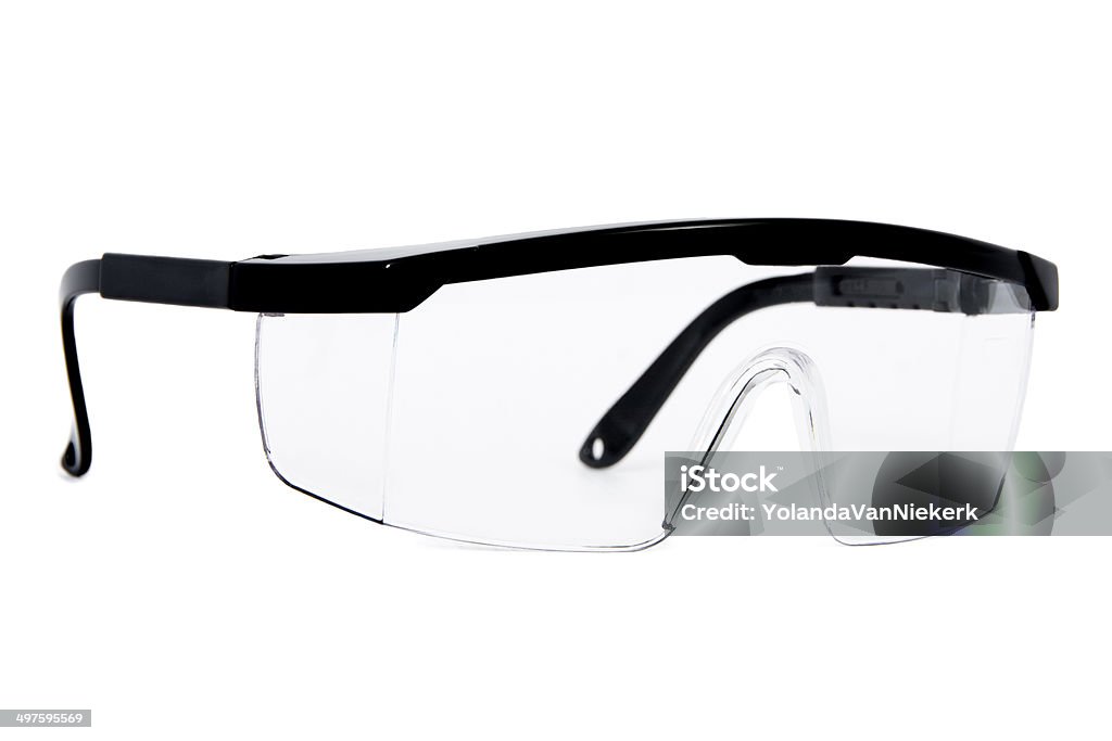 Protective Eyewear Safety Glasses Isolated on White Background Protective Eyewear Stock Photo