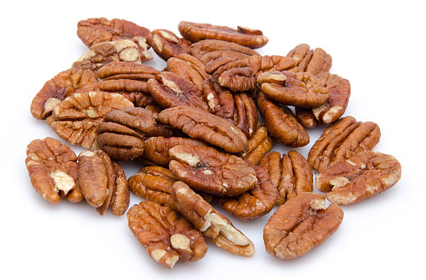 istock Heap of pecan nuts 497598015