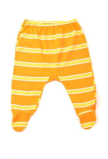 istock Close up with newborn panties with stripes. 497602128