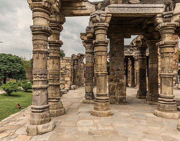 istock Qutub Minar complex ruins in Delhi India 497605802