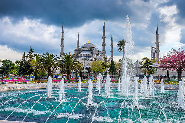 Istanbul the capital of Turkey stock photo