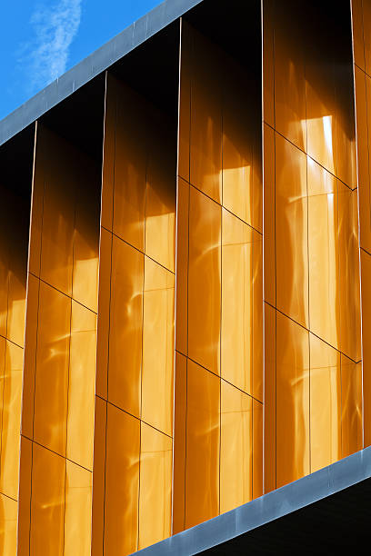 istock colorful aluminum facade on large shopping mall 497607072