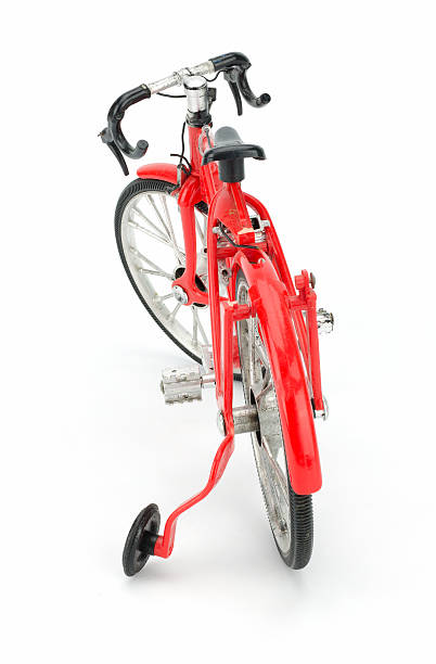 red de bicicleta - bicycle racing bicycle isolated red - fotografias e filmes do acervo