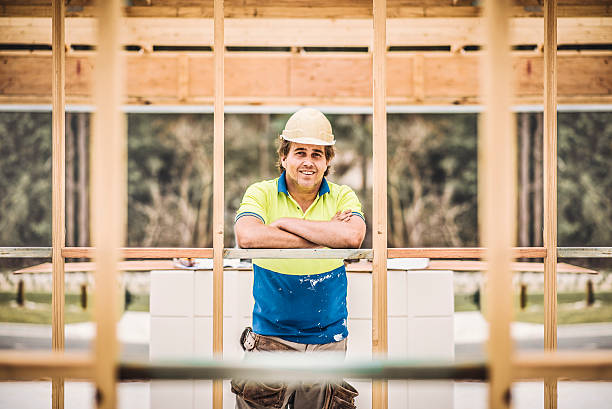 Portrait of an Australian Construction worker