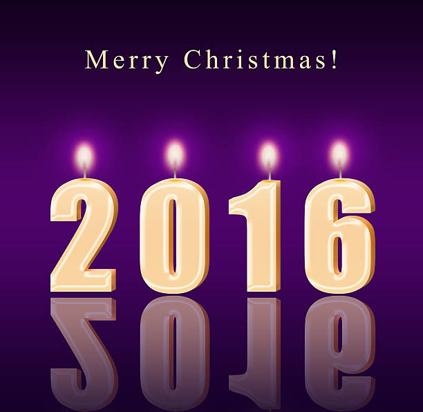 istock Candles happy new year 2016 497614358