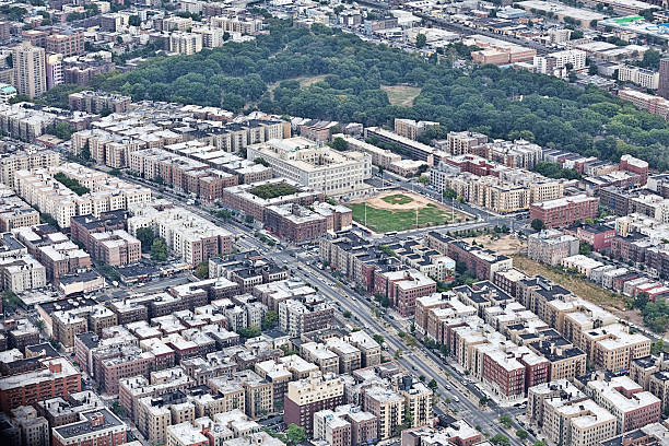 istock Arial view of New York City 497614765