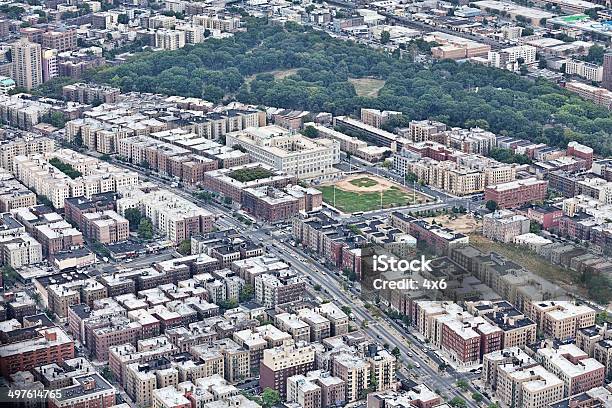 Arial View Of New York City Stock Photo - Download Image Now - Aerial View, Apartment, Built Structure