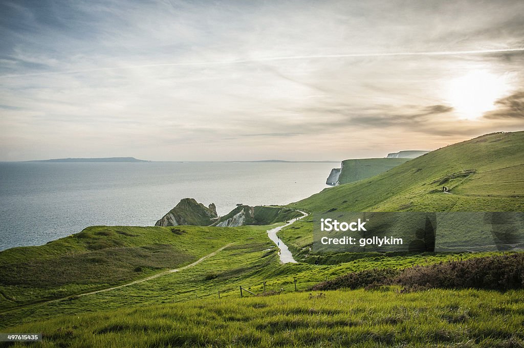 South West, Coastal caminho da Costa de Dorset, Dorset, Inglaterra - Foto de stock de Beleza royalty-free