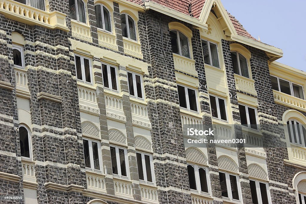 Architettura di hotel Taj Mahal - Foto stock royalty-free di Albergo