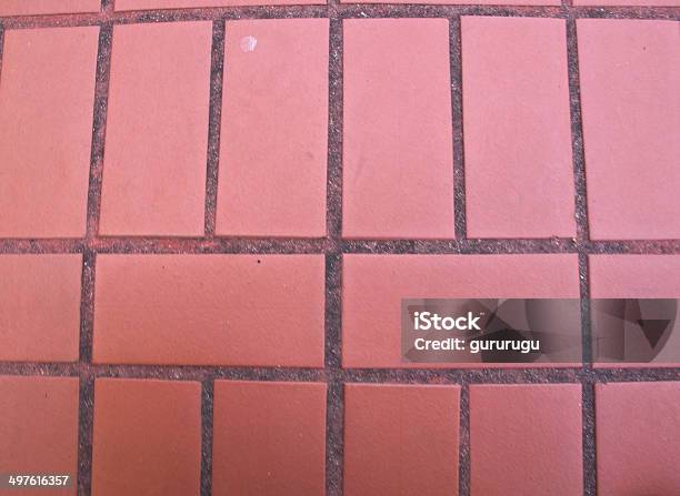 Blocchi Di Pavimentazione Come Sfondo Rosso - Fotografie stock e altre immagini di A forma di blocco - A forma di blocco, Ambientazione esterna, Close-up
