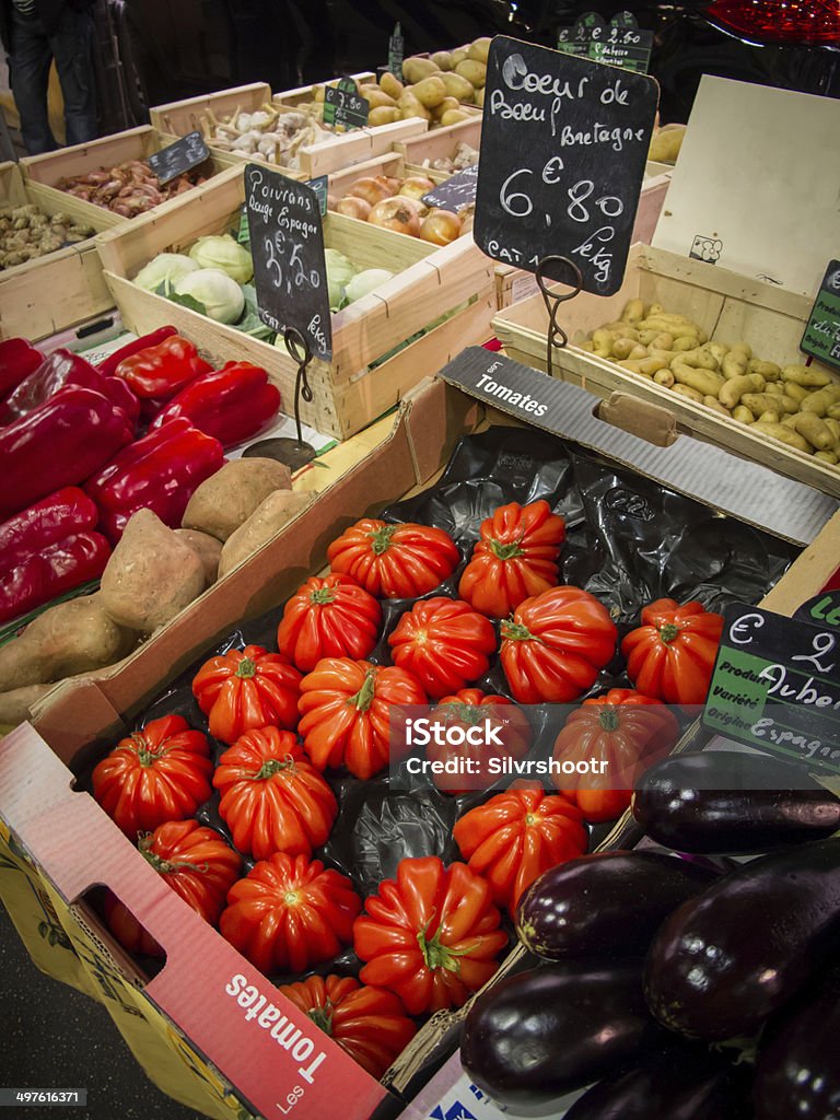 Mercado día de Antibes Francia. - Foto de stock de Aire libre libre de derechos