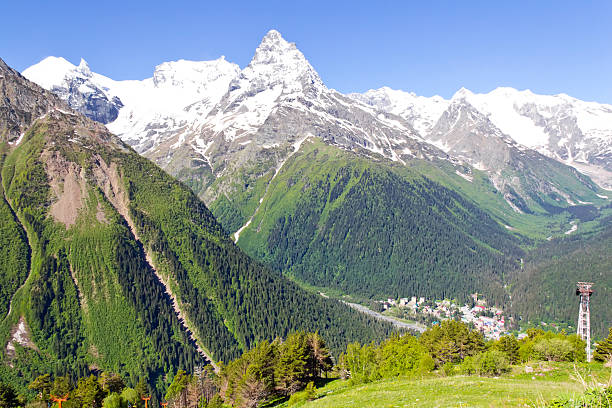 istock Caucasus mountains in Russia 497616765