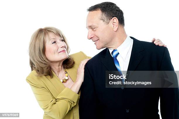 Happy Couple Enjoying Their Time Stock Photo - Download Image Now - Active Seniors, Adult, Adults Only