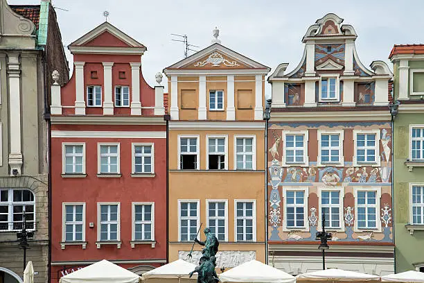 Oldtown in Poznan in Poland