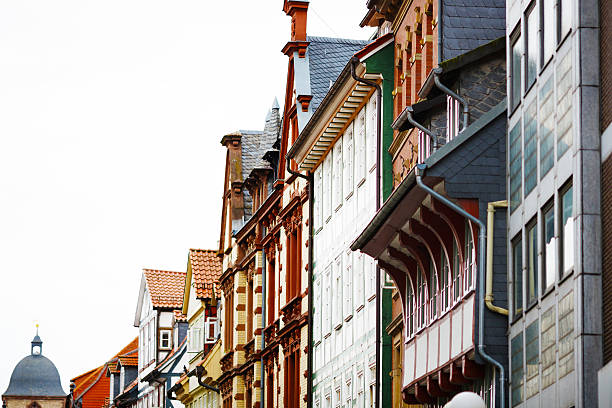 istock Old traditional buildings in Goettingen, 497629444