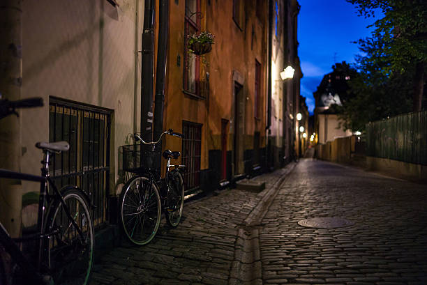 istock Gamla Stan at night in Stockholm 497633763