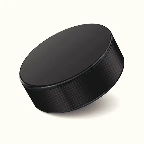 Vector illustration of Hockey Puck