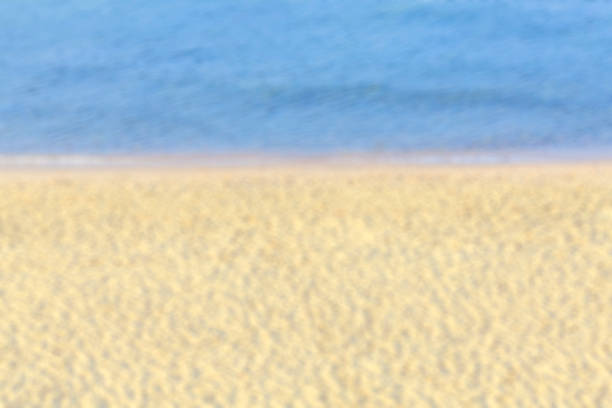istock Blurred picture of a beach, abstract background or texture 497635254