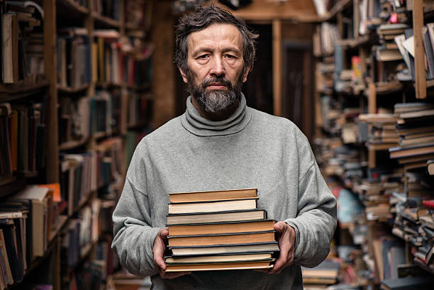 istock Portrait of authentic old man with beard and good eyes 497635384