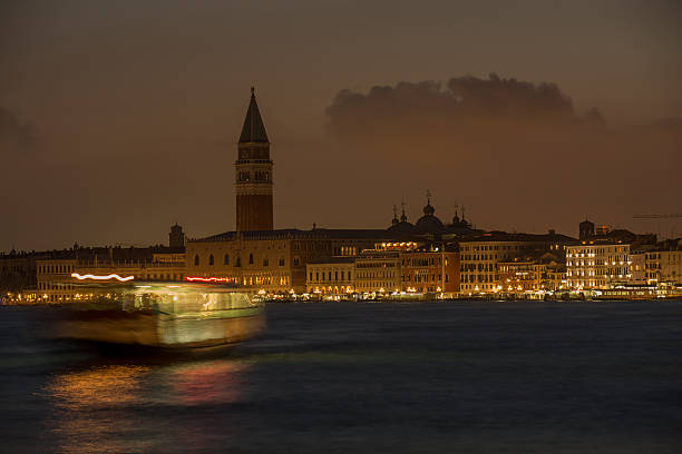 Evening in Venice stock photo