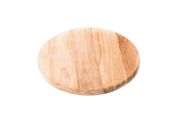 istock wooden tray on white background 497637908