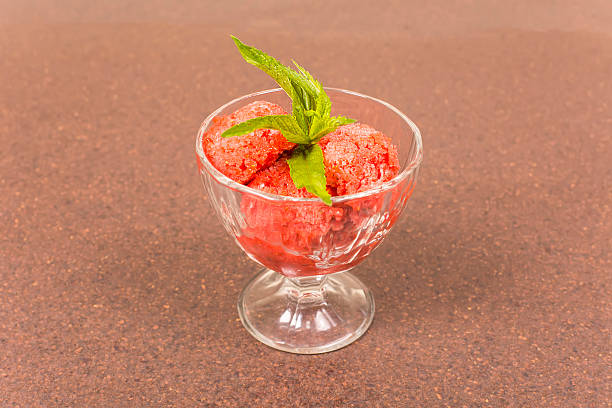strawberry sorbet