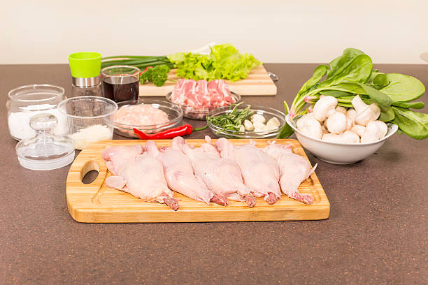 istock quails a whole bird and products for stuffing 497638799