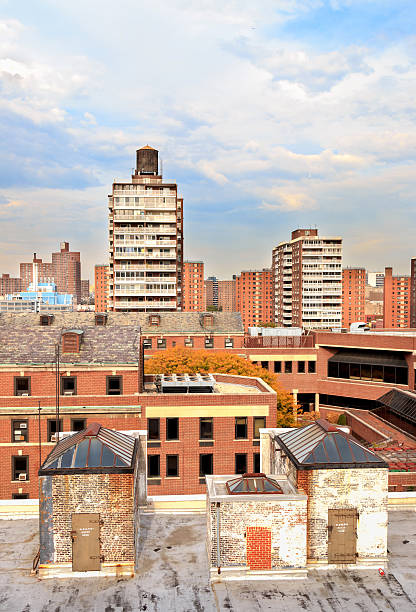istock Morningside Heights Rooftops - New York City 497639184