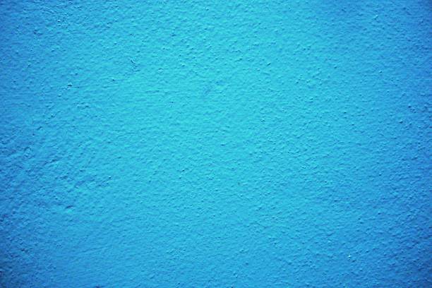 Blue wall with cement texture background stock photo