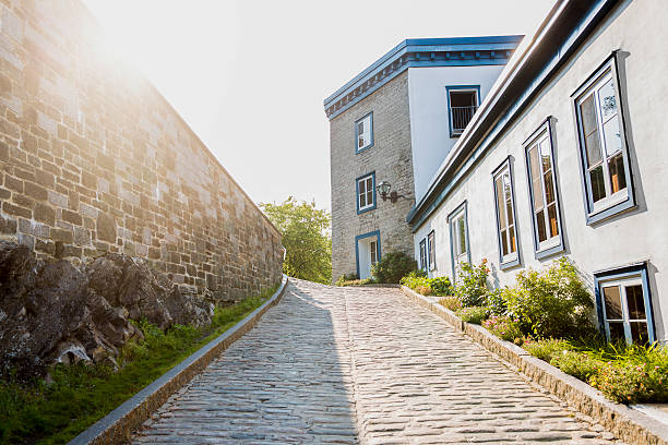 istock Street of old Quebec 497655760