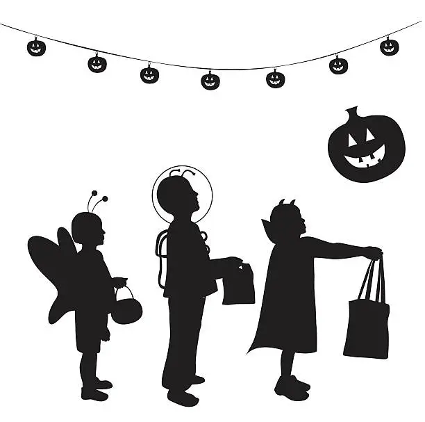 Vector illustration of Trick Or Treat!