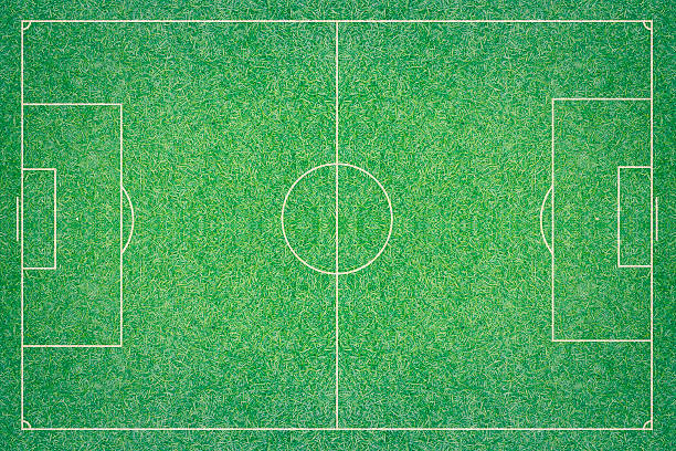 istock Green Football Stadium field 497657682