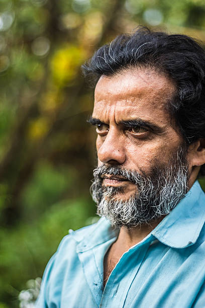 istock Portrait of Indian old man 497658102