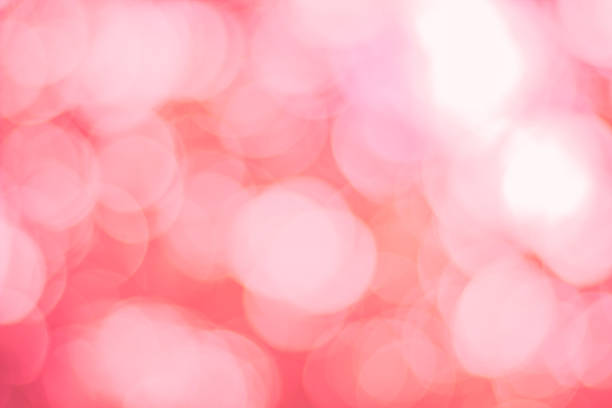 istock bokeh red background or Christmas background. 497658516