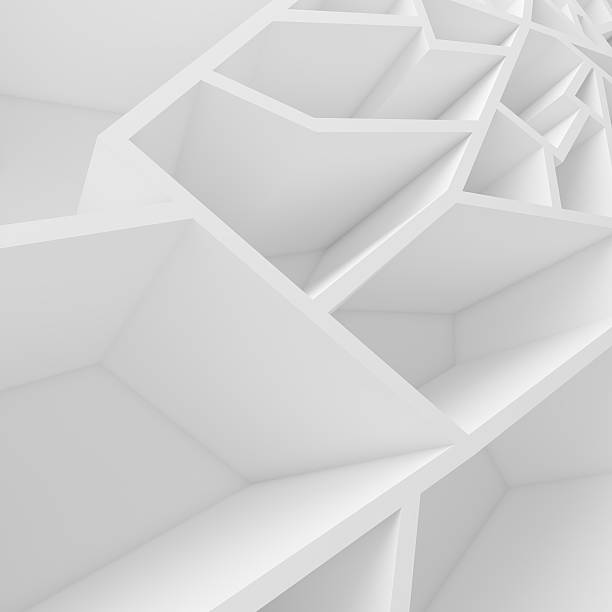 istock Geometric color abstract polygons wallpaper 497661050