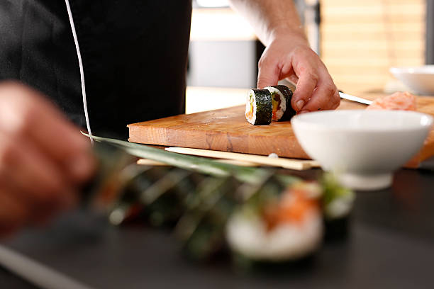 istock Japanese cuisine, sushi. 497662604