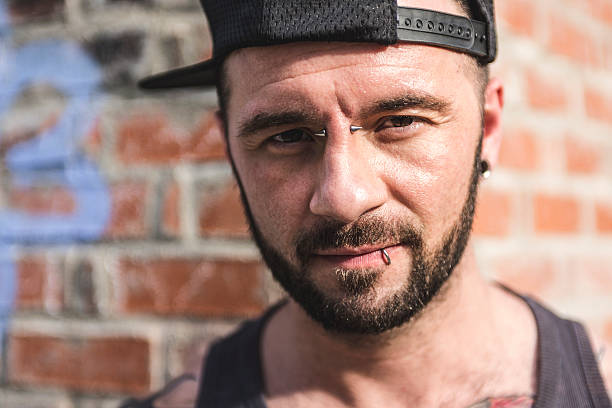 istock sexy man with tattoo 497662758