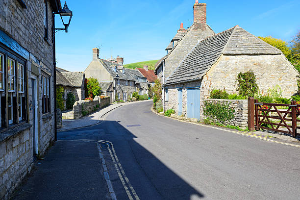 istock English Village Scene 497666664