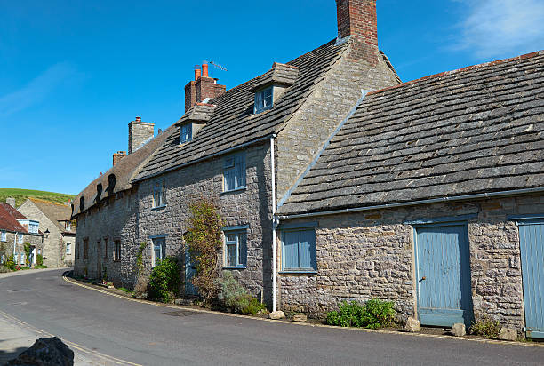 istock Typical English village scene 497677534