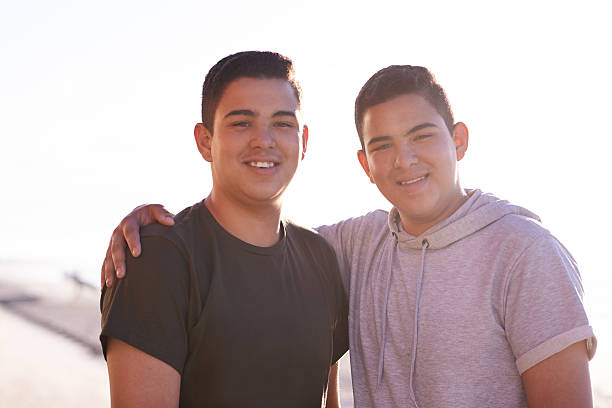 istock Side by side, we're brothers for life 497678360