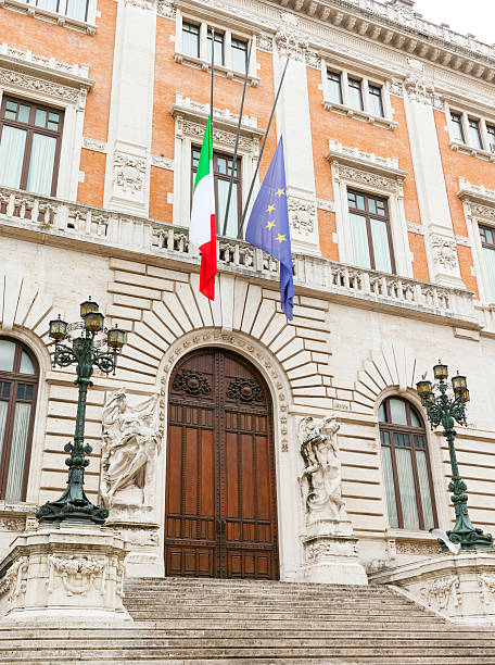 istock Parliament Building in Rome, Italy. 497682900