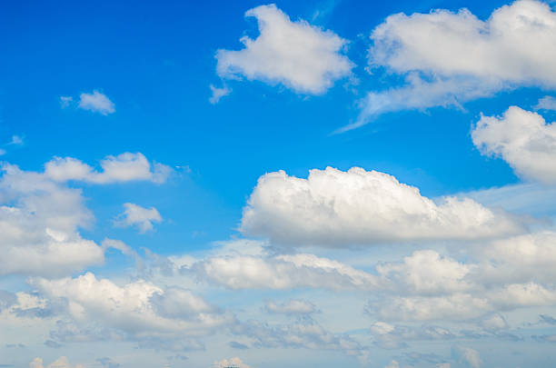 Sky and clouds stock photo