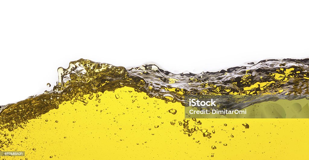 Imagem abstracta de derramamento de petróleo.  Sobre um fundo branco. - Royalty-free Abstrato Foto de stock