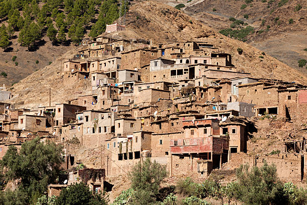 istock Berber village, Atlas Mountains, Morocco 497685988