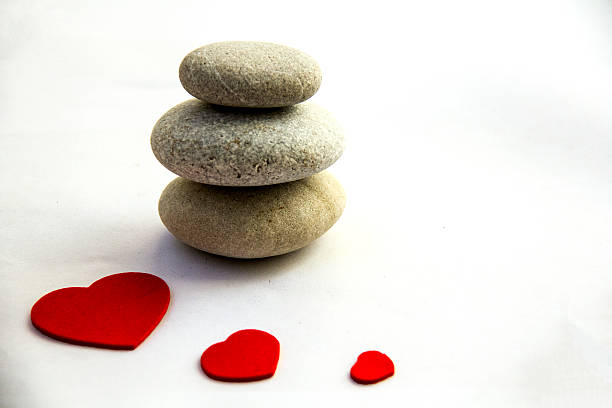 istock Natural semi-precious stones and love. 497686012