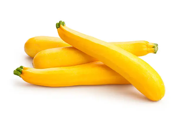 yellow squash isolated