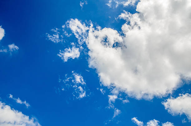 Sky and clouds stock photo