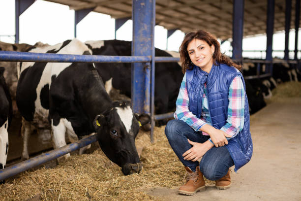 istock Young Woman Farmer 497686964