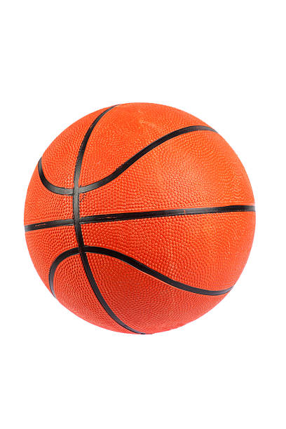 istock basketball ball, isolated in white background 497688351