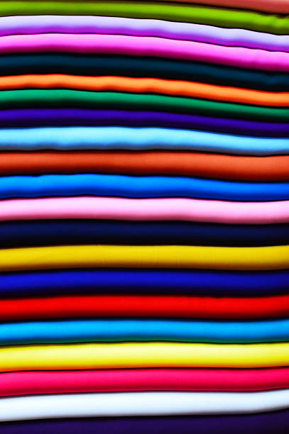 background with materials in tissue tailors many colors